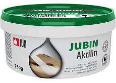 Jubin Akrilin dispergierender Acrylat-Holzspachtel, weiß, 750 g