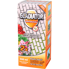 Gladiator Herbizid gegen Unkraut, 1000 m², 500 ml Gladiator Herbizid gegen Unkraut, 1000 m², 500 ml