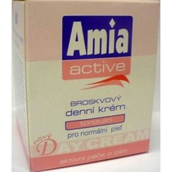 Amia Active Pfirsich Tagescreme für normale Haut 50 ml