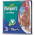 Pampers Active Baby 3 Midi 4-9 kg Windelhöschen 96 Stück