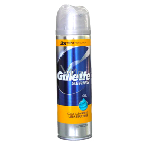 Gillette Series Cool Cleansing Rasiergel für Männer 200 ml