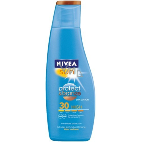 Nivea Sun Protect & Bronze OF30 + intensive Sonnencreme 200 ml