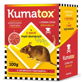 Kumatox G granulierter Köder zur Abtötung von Hausmäusen 100 g