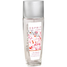Esprit Feel Happy for Women parfümiertes Deodorantglas für Frauen 75 ml