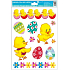 Fensterfolie ohne Kleber Ostern Clubbing Küken 30 x 20 cm