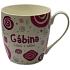 Nekupto Twister Becher namens Gabina pink 0,4 Liter