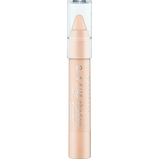 Essence 2in1 Eyeshadow & Liner wasserdichte Lidschatten und Linien 03 Light Me Up 3,5 g