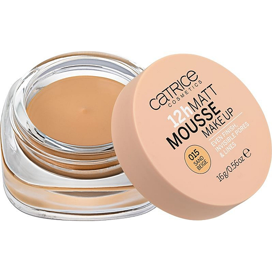 Catrice Matt Mousse 12h Make-up mattes Schaum-Make-up 015 Sandbeige 16 g