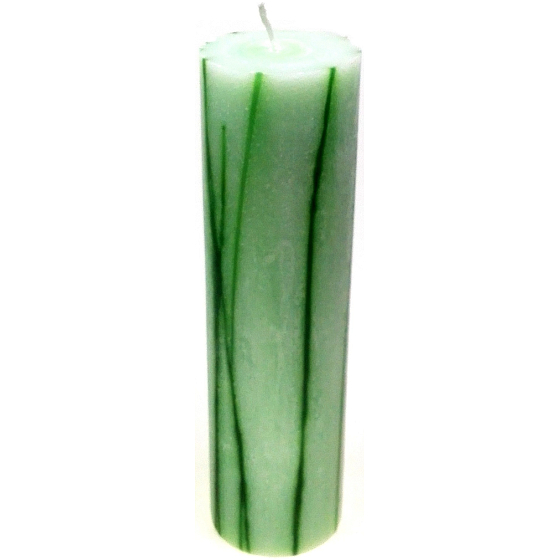 Lima Rustik aromatisch duftender kerzengrüner Zylinder 70 x 250 mm 1 Stück