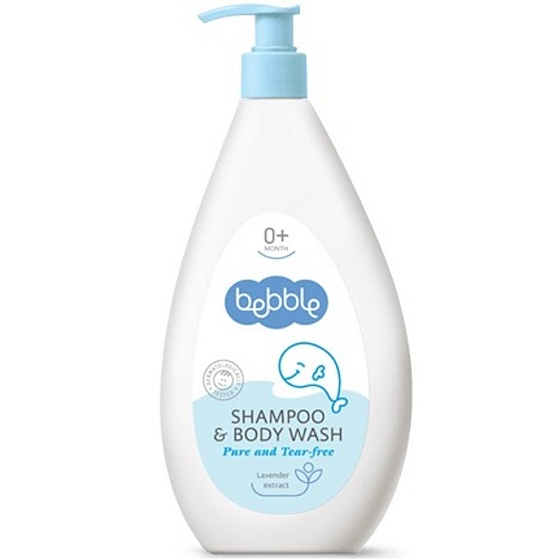 Bebble 2 in 1 Shampoo und Waschgel für Kinder 400 ml