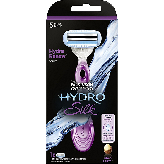 Wilkinson Hydro Silk 5-Klingen-Rasierer für Frauen