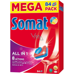 Somat All In 1 8 Aktionen Spülmaschinentabletten 84 Stück