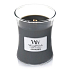 WoodWick Evening Onyx - Evening Onyx Duftkerze mit Docht aus Holz und Deckel Glas Medium 275 g
