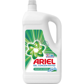 Ariel Mountain Spring flüssiges Waschgel für saubere und duftende Wäsche ohne Flecken 80 Dosen 4,4 l