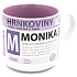 Nekupto Hrnkoviny Tasse mit dem Namen Monika 0,4 Liter