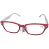 Berkeley Lesebrille +4.0 Ziegel, graue Seiten 1 Stück MC2150