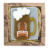 Bohemia Gifts Beer Spa mit Glycerinextrakt aus Bierhefe und Hopfen handgemachter Toilettenseife in einer Schachtel mit 85 g