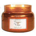 Village Candle Pumpkin Tweed Duftkerze im Glas 2 Dochte 262 g