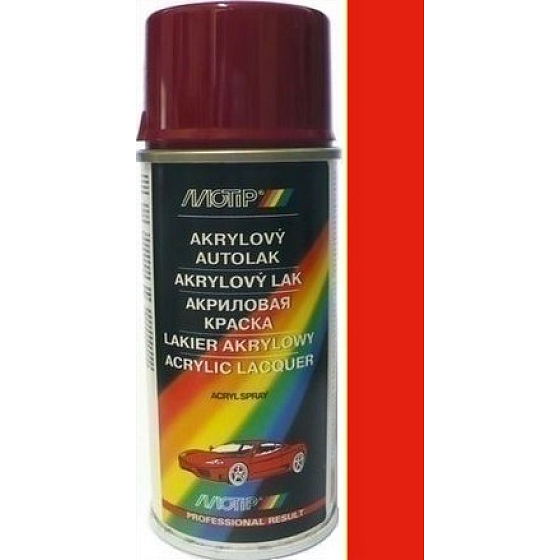 Motip Škoda Acryl Autolack Spray SD 8165 Roter Pfeffer 150 ml