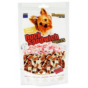 Magnum Entenstücke Sandwich Ergänzungsfuttermittel für Hunde 80 g