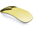 Ikoo Home Metallic Haarbürste der chinesischen Medizin Soleil Weißgold-Weiß