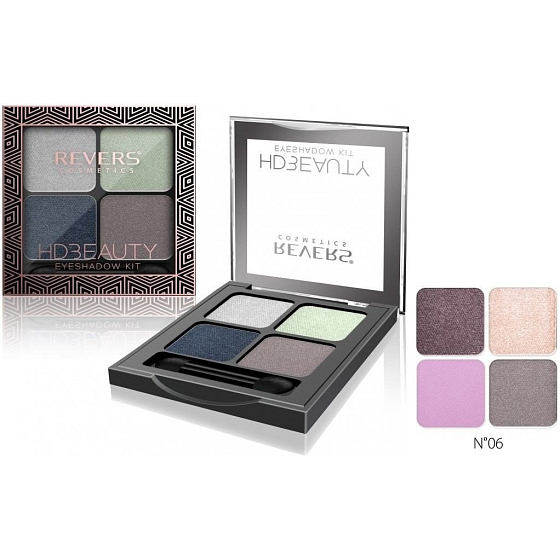 Revers HD Beauty Lidschatten Kit Lidschatten Palette 06 4 g