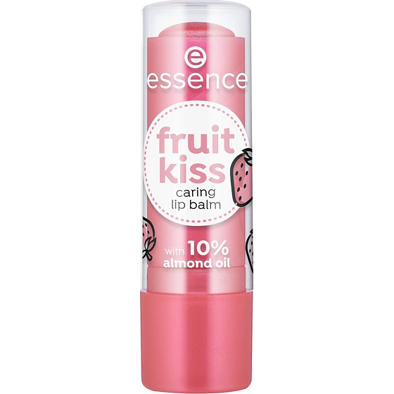 Essenz Fruchtkuss Pflege Lippenbalsam 03 Erdbeerkuss 4,8 g