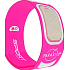 Parakito Anti-Mücken-Armband Sport pink, natürlich, nachfüllbar, wasserfest, 24h Schutz/Tag - 15 Tage pro Nachfüllung + zwei Nachfüllungen