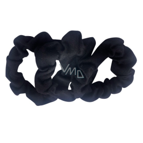 Richstar Accessories Haargummis Textil schwarz 7 cm 3 Stück