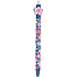 Colorino Gummierter Stift Girls Flower, blaue Mine 0,5 mm