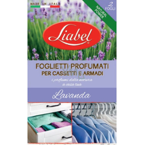 Liabel Lavendel - Lavendelduftbeutel für Schränke, Schubladen, Schuhablagen 2 Stück