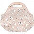 Albi Original Thermo-Snackbeutel Rosa Blume hält Speisen länger warm/kalt 30 x 27 x 18 cm