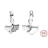 Sterling Silber 925 Ginkgo Biloba Blatt Symbol der Gesundheit, Widerstandsfähigkeit, Natur Armband Anhänger