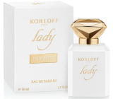 Korloff Lady In White Eau de Parfum für Frauen 50 ml