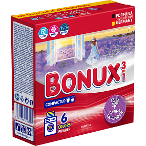 Bonux Waschmittel Color Caring Lavendel 390 g, 6 Waschladungen