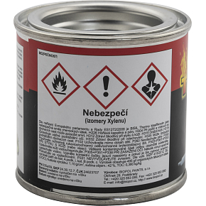 Bisil Thermo feuerfeste Farbe 700 °C, 0199 schwarz, 80 g