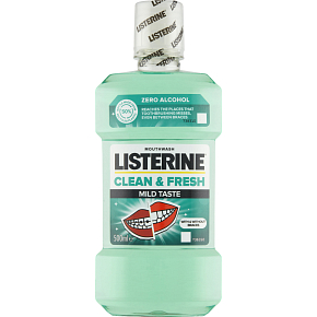 Listerine Mundwasser Clean & Fresh Mild Taste, 500 ml