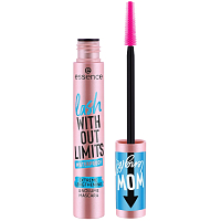 Essence Lash Without Limits Extreme wasserfeste Wimperntusche für die Augen 03 Schwarz 13 ml 