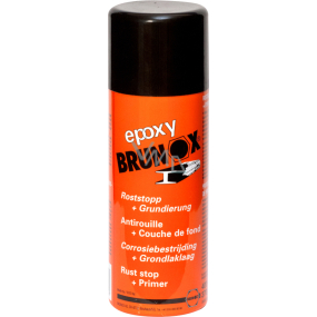 Brunox Epoxy Spray, Rostkonverter, zur Reparatur von Roststellen, 400 ml