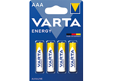 Varta Energy AAA Batterien, 4 Stück