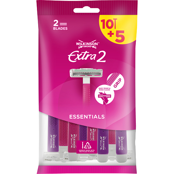 Wilkinson Sword Extra2 Beauty Einwegrasierer 10+5 Stück