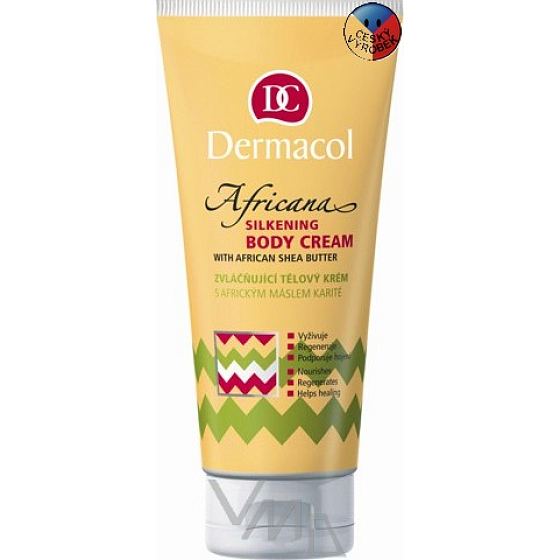 Dermacol Africana Afrikanische Sheabutter erweichende Körpercreme 200 ml