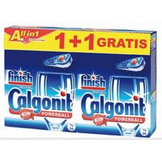 Calgonit Finish All-in 1 Normale Spülmaschinentabletten 56 + 56 Stück Superpreis!