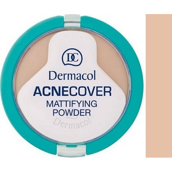 Dermacol Acnecover Puder für problematische Haut 02 Shell 11 g