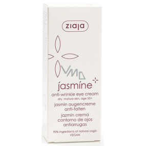Ziaja Jasmine 50+ Anti-Falten-Creme für Augen und Augenlider 15 ml