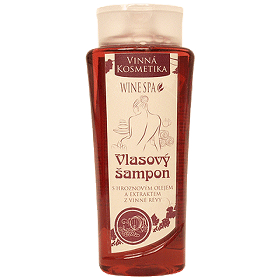 Bohemia Gifts Wine Spa Weinkosmetik Traubenöl und Traubenextrakt Haarshampoo 250 ml