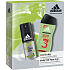 Adidas Cool & Dry 48h 6in1 Antitranspirant Deodorant Spray 150 ml + Active Start 3in1 Duschgel für Körper, Haare und Gesicht für Männer 250 ml, Kosmetikset