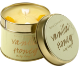 Bomb Cosmetics Vanille und Honig Duftende natürliche, handgemachte Kerze in einer Dose kann bis zu 35 Stunden brennen