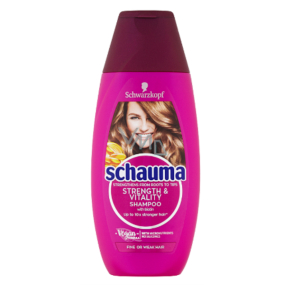 Schauma Kraft- & Vital-Shampoo mit Mikronährstoffen und Biotin für feines bis schwaches Haar 250 ml