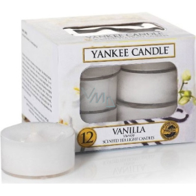 Yankee Candle Vanilla - Teelicht mit Vanille-Duft 12 x 9,8 g